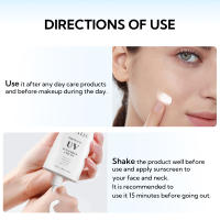 BREYLEE Nuevo producto Protector solar blanqueador Ilumina tu piel Protector solar suave y no irritante Crema solar - details 5
