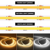 GAHADA Tira de LED COB de Alta Densidad 320LEDs/m Luz de Decoración Flexible 3000K 4000K 6000K - details 0