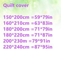 Sábana Pastoral estilo 1PC Funda de Edredón/ Cuello Toalla Individual Doble Queen King Sin Fundas de Almohada Tamaño de Cama - details 0