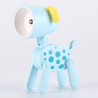Mini lámpara de noche para el hogar, aspecto Adorable, botón plegable, alimentado por batería, luz LED, lindo perro de dibujos animados, ciervo - details 7