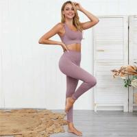 Conjunto de Yoga sin Costuras de FIESS Ropa De Gimnasio para Mujeres Shorts, Sujetador, Leggings - details 18