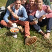 Sartén de titanio ultraligero Utensilios de cocina para acampar al aire libre Senderismo, picnic - details 13
