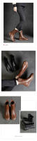 Botas cortas ajustadas Maillard marrón Botas de caballero - details 5