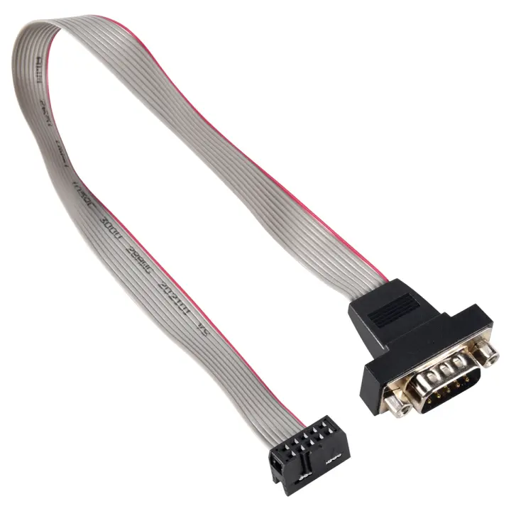Adaptador de conector de cable plano DB9 RS232 a 10 pines - 1