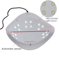 Secador de uñas de gran potencia, lámpara de uñas de diseño portátil, UV, sin manos negras, 300W, 66LED - details 12
