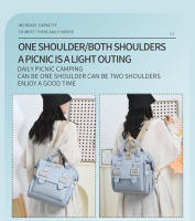 Bolsa de almuerzo multifuncional de moda y versátil salir mamá madre y bebé bolsa de picnic impermeable aislamiento térmico bolsa ligera para mujer - details 2