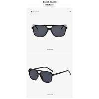 Gafas de Sol de Moda de Doble Viga Gafas de Sol Retro Cuadradas para Hombres y Mujeres - details 24