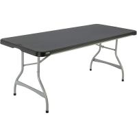 Mesa rectangular ultrarresistente de granito blanco, Mesa exterior e interior para jardín, terraza, eventos y catering - details 3