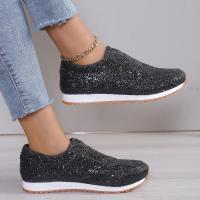 Zapatillas Deportivas Sin Cordones de Moda Otoño 2025 Pisa Fuerte con Tacón Bajo para Mujer - details 15