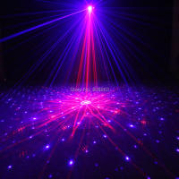 Proyector Láser ESHINY Rojo-Azul 18 Patrones de Iluminación para Discoteca, Fiesta de Baile, Bar de Navidad KTV Luces de Escenario para DJ - details 7