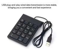 USB Numeric Keypad Wire Numpad Digital 19 Key  Keyboard For PC Laptop Notebook Tablets Accounting Number Pad Bank Stocks - details 3