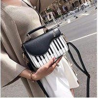 Bolso de hombro patentado estilo piano para mujer, bolso de pulsera para mujer - details 3