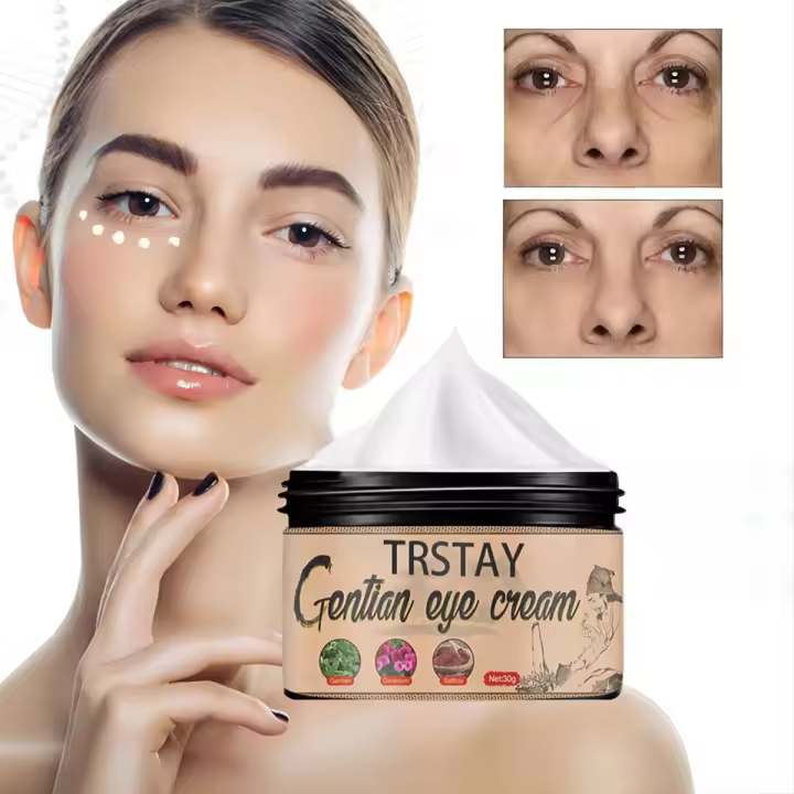 Crema blanqueadora antiarrugas eficaz, crema facial antienvejecimiento, suero para ojos, elimina gránulos de grasa, ojeras, cuidado de la piel - 1