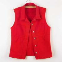 Chaleco informal sin mangas para mujer, chaqueta vaquera, top, longitud media, primavera y otoño, ajustado - details 20