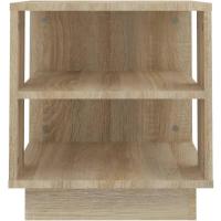 Mesa de Centro auxiliar Consola Lateral de Salón Sofá Muebles de Madera Sonoma 40x40x43 cm - details 6
