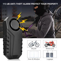 Alarma de Bicicleta Inalámbrica Elecpow Impermeable Anti-robos con Control Remoto para Motocicletas y Patinetas Protección de Seguridad - details 0