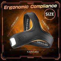 Anillo vibrador Leten para hombres, anillos de silicona, vibrador intenso para hombres, erección más larga, más dura, más fuerte, juguetes sexuales para adultos - details 5