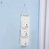 Organizador de Almacenamiento Colgante Impermeable de 3 Bolsillos Ideal para Dormitorio, Sala de Estar, Baño, Armario de Pared - details 6