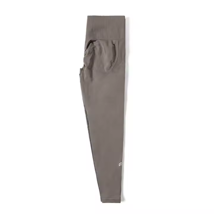 Mallas ajustadas sin costuras para mujer, pantalones de Yoga de entrenamiento, trajes suaves de cintura alta, ropa deportiva de Fitness - 1