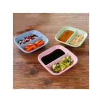 Creative Wheat Straw Seasoning Dish Kitchen Snack Sauce Plate Household Tableware Sauce Dipping Snack Dish - details 3