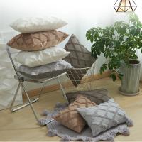 Funda de Almohada de Ratán Geométrico de 3D Tamaños de 4 Cálida para Otoño-Invierno - details 5