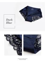Conjunto de bragas caladas sin costuras para mujer, ropa interior cómoda de encaje, bragas deportivas de tiro bajo, lencería suave para mujer, 3 uds./lote - details 11