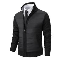 Suéter de lana tipo cárdigan holgado y cálido, informal, cómodo, moderno y moderno para hombre en otoño e invierno - details 13