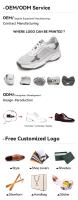 Zapatillas de deporte gruesas delanteras con cordones de la zapatilla de deporte de la plataforma del talón de los fabricantes personalizados para los hombres - details 7