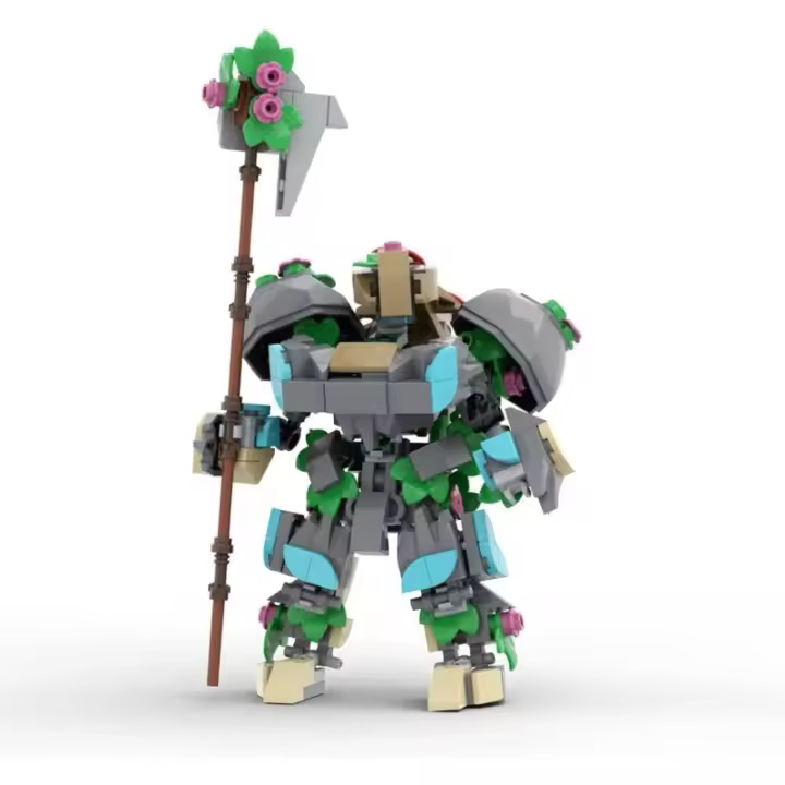 ShipFrame Mechs Juguetes de bloques de construcción, figuras de acción geniales Modelos de rompecabezas creativos para exhibición y colección, adecuados para adultos, niños, niñas, fanáticos, niños mayores de 6 años (283 piezas) - 1
