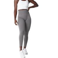 NVG Seamless Women, Pantalones de yoga de cintura alta, Ropa de gimnasio, Leggings de lycra suave para entrenamiento, Three by Fiess - details 11
