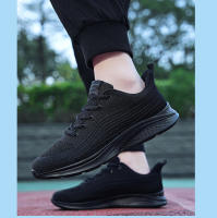 Sport Shoes Men Lightweight Running Sneakers Walking Casual Breathable Shoes Non-slip Comfortable black Big Size 39-47 Hombre - details 15