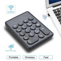 1PC Portable 2.4G Wireless Digital Keyboard USB 18 Keys  Numeric Keypad Numpad Accounting Teller For Laptop Notebook Tablets - details 1