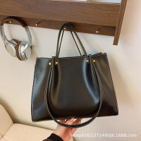 Nuevo Bolso de mano suave para mujer, bolso de hombro sencillo y grande para ir al trabajo - details 3
