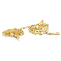 Colgantes de Árbol de Brasso Dorado de 18K Joyería Hazte de Diamantes Falsos y Circonio - details 44