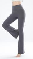 Leggings de mujer pantalones de yoga delgados pantalón de cintura alta de pierna ancha pantalón de campana deportivo transpirable de secado rápido - details 13