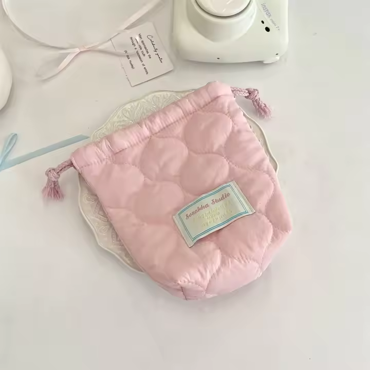 Bolsa para cámara instantánea antiarañazos, bolsa de almacenamiento para cámara con cordón a prueba de polvo, funda protectora para cámara anticaída de diseño pequeño - 1