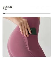 Conjunto de yoga con contraste de color para mujer, sujetador que absorbe los golpes de alto impacto con almohadillas fijas y mallas que levantan la cadera, ropa deportiva Fierss, gimnasio - details 8