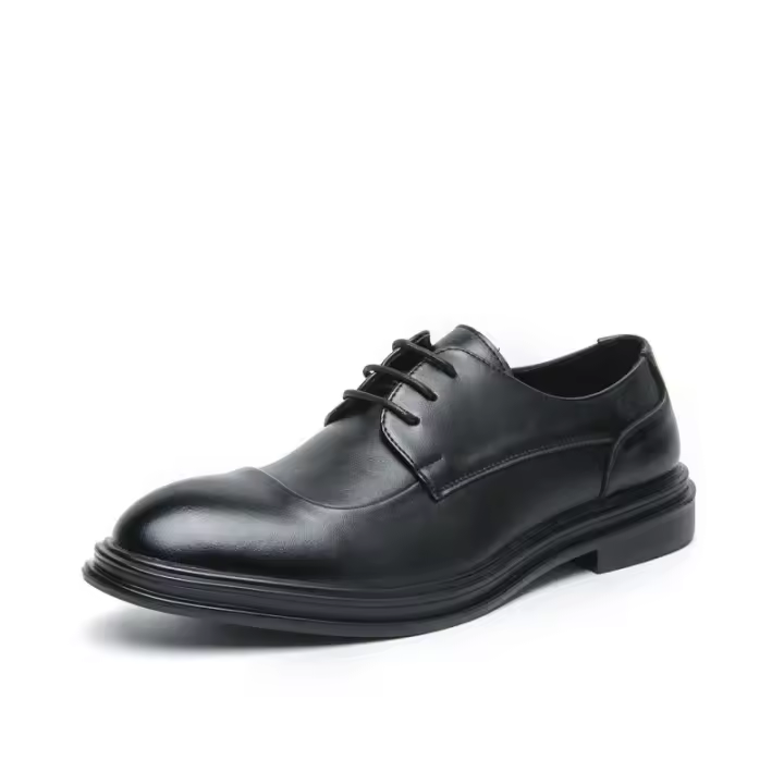 Zapatos de cuero casuales transpirables Vestido de negocios británico versátil - 1