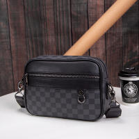 👟 👜 🎒 👓 Nuevo bolso de hombro para hombre casual europeo y americano, bolso para hombre, tendencia urbana, bolso pequeño horizontal, mochila pequeña para joven, bolso de moda. - details 2