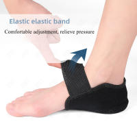 Plantilla de aumento de altura para hombre y mujer, protectores de medio talón, almohadilla de suela, absorción de impacto, cojín de pie - details 25