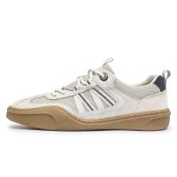 Nueva moda tenis blanco gótico mujer plana antideslizante 36-44 gamuza de vaca marca zapatos deportivos chicas y niños jóvenes - details 3