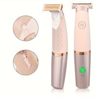 Depiladora eléctrica para mujer, afeitadora Facial corporal, recortadora de piernas, recortadora de Bikini, adecuada para brazos, axilas, depilación - details 6
