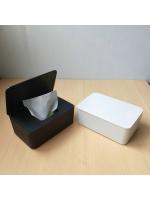 Caja de Almacenamiento de Papel Higiénico Caja Rectangular de Plástico para Almacenamiento en Hogar y Oficina A Prueba de Polvo, Pilaable - details 16