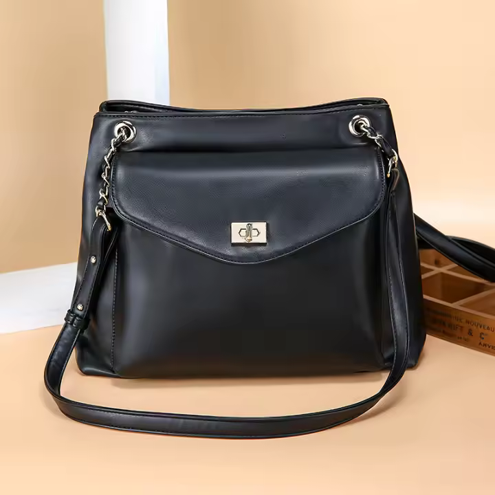 Bolso de hombro de gran capacidad con textura de alta calidad para mujer, nueva moda, con cadena INS multifuncional, adecuado para mujer - 1