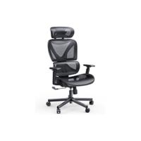 Silla de Oficina Ergonómica Silla de Oficina con Resalto Alto, Silla de Computadora de Malla con Soporte Lumbar, Resalto Doble y Ajustable - details 10