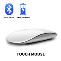 El ratón inalámbrico Bluetooth 4,0 se puede cargar en silencio y tocar el ratón con múltiples arcos. - details 0