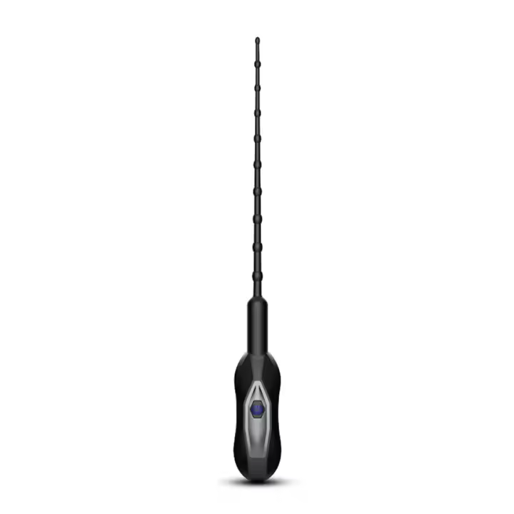 Vibrador Uretral Eléctrico Masajeador de Ojos de Caballo Estimulador de Sonido Expansor de Plug - 1