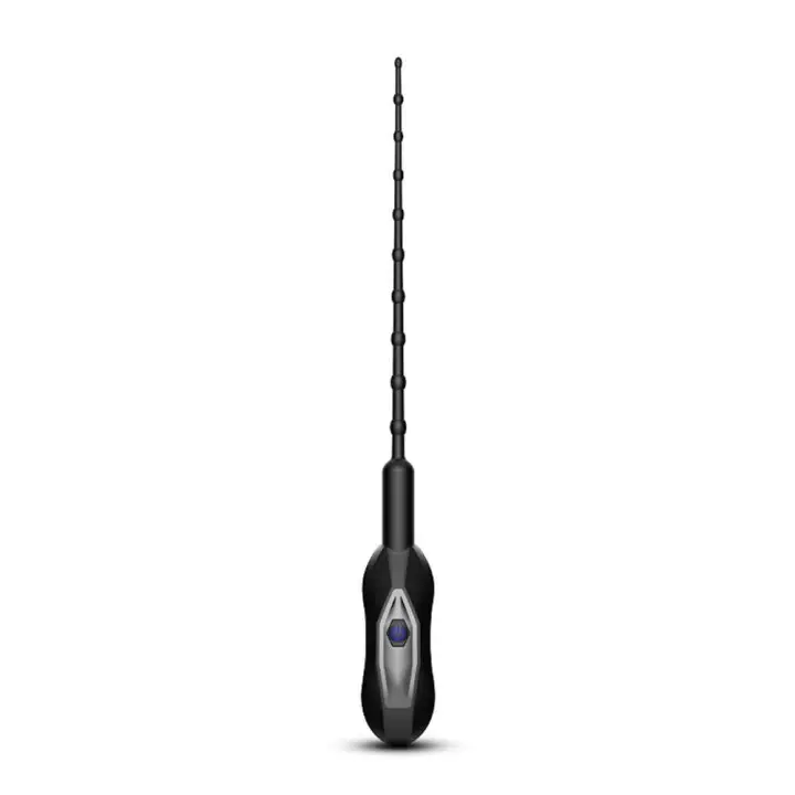Vibrador Uretral Eléctrico Masajeador de Ojos de Caballo Estimulador de Sonido Expansor de Plug - 1