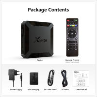 Dispositivo de TV inteligente X96Q de alta calidad, decodificador con Android 10,0, Allwinner H313, cuatro núcleos, 2GB, 16GB, 4K, HD, PK X96 Mini, envío rápido - details 4