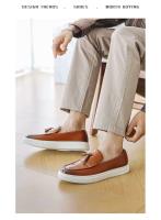 Zapatos de vestir Oxford hechos a mano de alta calidad, mocasines 0xfords clásicos y hermosos con la misma marca de cuero genuino - details 2